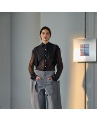 Lorena Saravia - Sienna Silk Blouse - Lyst