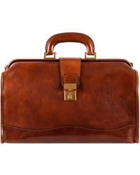 Time Resistance - Small Leather Doctor Bag For - Lyst