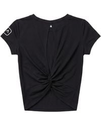 Altra Volta - Open Back Twist Tee - Lyst