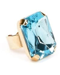 Addicted - Celeste Ring Plated With Light Crystal - Lyst