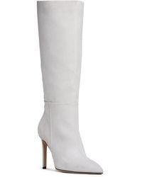 Beautiisoles by Robyn Shreiber Made in Italy - Neutrals Yara Off- Tall High Heels Suede Boot - Lyst
