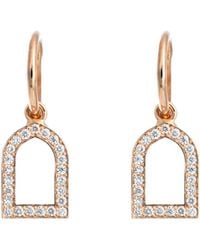 Sheida Farrokhi - Rose Sahra Diamond Earrings - Lyst
