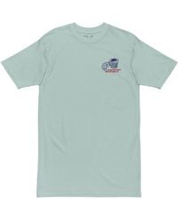 Anchor and Crew - Ice Gustatory Originals Postcards From Sunday Heavy Cotton Embroidered T-Shirt - Lyst