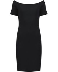Conquista - Off-Shoulder Ribbed Dress - Lyst
