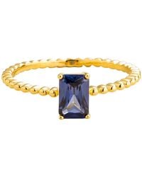 Juvetti - Buchon Ring Set With Sapphire - Lyst