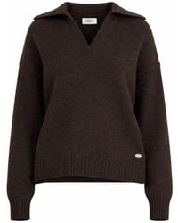 Loom Archives - Loom Knit Collared Sweatshirt - Lyst