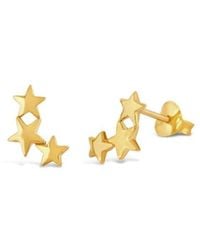 Dinny Hall - Bijou Star Trio Studs - Lyst