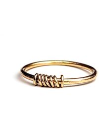 VicStoneNYC Fine Jewelry - Anxiety Relief Moving Ring – 14K O-Ring Style - Lyst