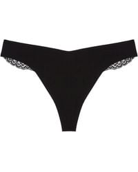 Journelle - Allegra Jolie Thong Noir - Lyst