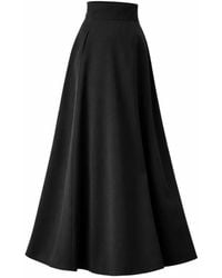 Nikka Place - Long Stretchy Skirt With High Waist And Pockets - Lyst