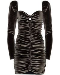 Forever Young the label - Aliyah Mini Velvet Dress - Lyst