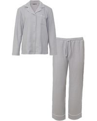 Pretty You London - Luxury Suite Waffle Pyjama Set - Lyst