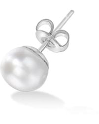 Dower & Hall - Single Freshwater Luna Pearl Stud - Lyst