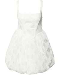 Amy Lynn - Lisa Lace Embellished Mini Puffball Dress - Lyst