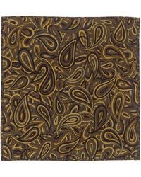 Richard Allan London - Khaki Mod Silk Neckerchief - Lyst