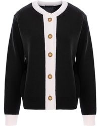 concept A trois - Knitted Cardigan - Lyst