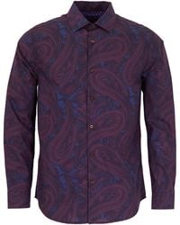 lords of harlech - Norman Paisley Badalona Shirt - Lyst