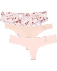 Smart and Joy - Amour Secrets Trio Of Invisible Panties With A Sensual Touch - Lyst