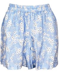 L2R THE LABEL - Floral Light Print Linen Boxer Shorts - Lyst