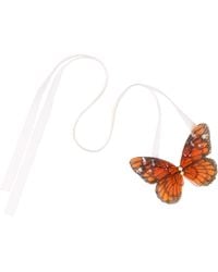 Oana Savu - Monarch Butterfly Ribbon Tie Choker Necklace Ribbon - Lyst