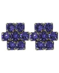Vickisarge - The Hive Earrings - Lyst