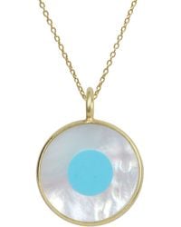 Hye Jane Jewelry - Mother Of Pearl Vera Evil Eye Necklace - Lyst