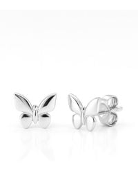 Unaloe - Butterfly Earrings - Lyst