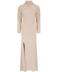 Celestine & Mae - Neutrals Celosia Midaxi Dress - Lyst