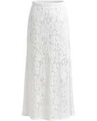 Palm Collective - Neutrals Balboa Lace Skirt - Lyst