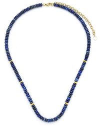 KAMARIA - Charis Medium Gemstone Necklace - Lyst