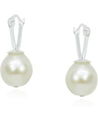 MOUNIR LONDON - Baroque Pearl Earrings - Lyst