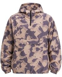 mysimplicated - Neutrals Water Repellent Windbreaker Dune Camo Design - Lyst