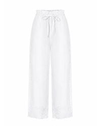 Par Y Escala Sl - Margarita Cotton Pants - Lyst