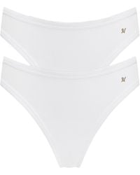 Nudea - The Organic Cotton Mini Brief 2 Pack - Lyst
