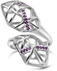 Bellus Domina - Amethyst Hexa Ring - Lyst