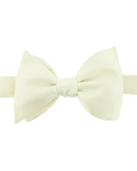 LE COLONEL - Champagne Silk Bow Tie - Lyst