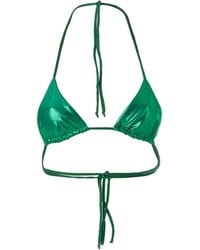 Siren Swimwear - Siren Ibiza Reversible Bikini Emerald Top - Lyst