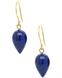 Lori Kaplan Design - Lapis Drop Earrings - Lyst