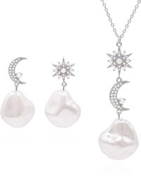 Luna Charles - Pearl Drop Gift Set - Lyst