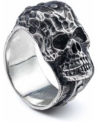 German Kabirski - Seraph Ring With Sculpted Skull Relief - Lyst