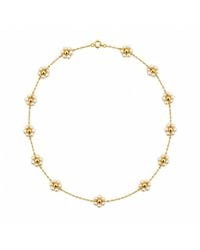 Lalinde - Daisy Bloom Necklace - Lyst