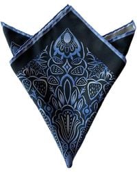 Ralufineart - Silk Pocket Square Asymmetric - Lyst