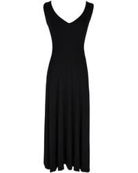 Jennafer Grace - Onyx Fit & Flare Slip Dress - Lyst