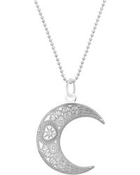 CarterGore - Large Mandala Moon Pendant Necklace - Lyst