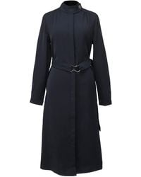 Smart and Joy - High Neck And Long Sleeves Shirt-Dress - Lyst