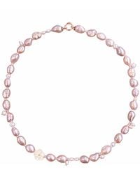 Agora Jewellery - Cleito Matmazel Pearl Necklace - Lyst