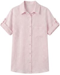 Khonsu Swim - Linen Cuban Shirt - Lyst