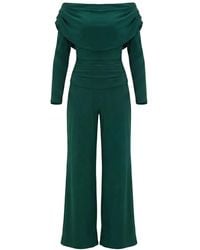 Atom Label - Carbon Jumpsuit With Sleeve - Lyst