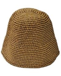 Springmoonatelier - Raffia Bucket Custom Summer Hat - Lyst