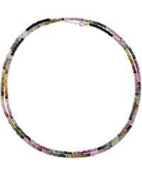 Bombyx House - Tourmaline Bead Double Long Necklace - Lyst